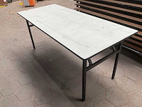 Opklaptafels op trolley (12x) - afbeelding 2 van  5