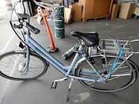 Opknapper damesfiets zonder accu, sparta, blauw - afbeelding 2 van  7