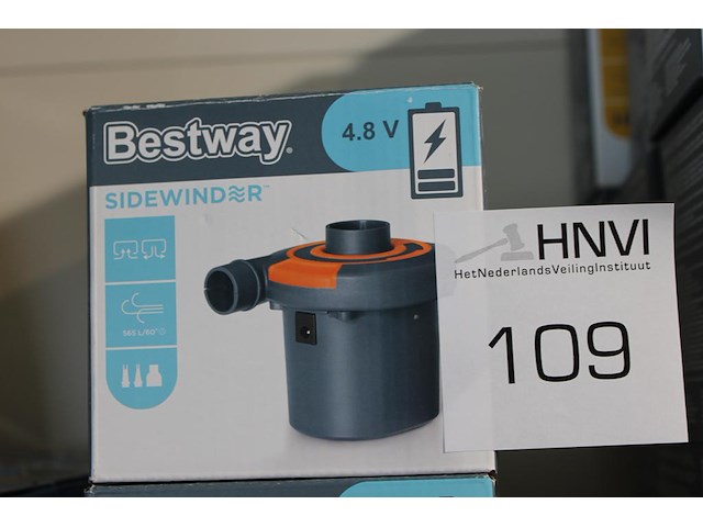Oplaadbare pomp bestway sidewinder, 4,8 volt. - afbeelding 1 van  2