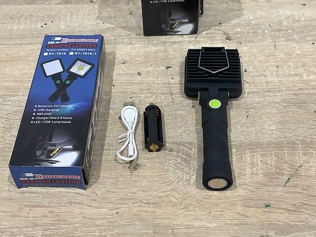 Oplaadbare werklamp (3x) - afbeelding 5 van  7