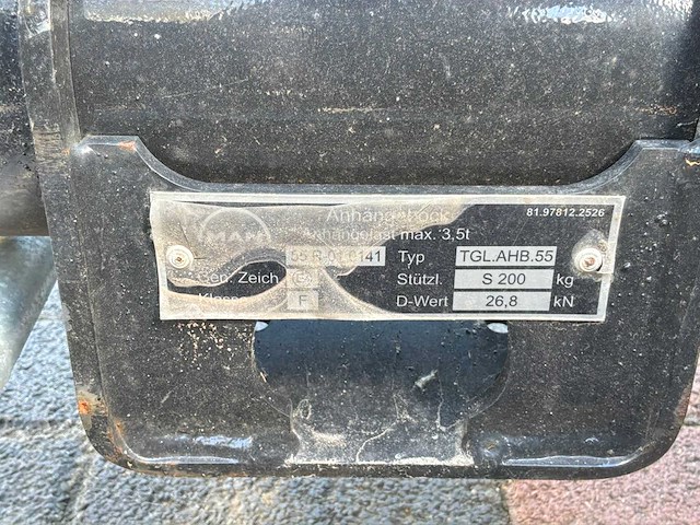 Oplegger / be aanhangwagen bumper (5x) - afbeelding 7 van  7