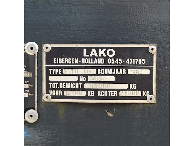 Oplegger, lako, sdtu 338, 1993 - afbeelding 36 van  41
