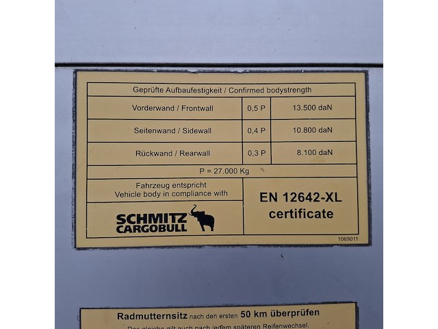 Oplegger, schmitz cargobull, scb s3t - afbeelding 14 van  30