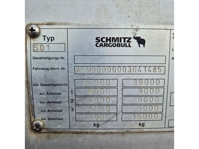 Oplegger, schmitz, s01, 2006 - afbeelding 7 van  24