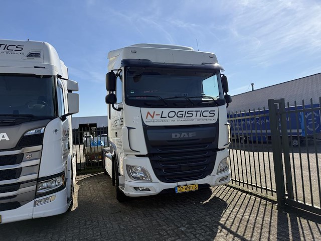 Opleggertrekker daf xf 460 ft met kenteken 37-bnd-6 - afbeelding 1 van  17