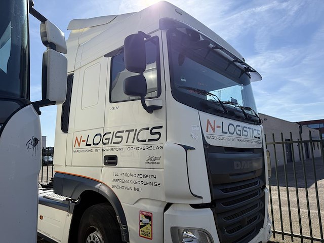 Opleggertrekker daf xf 460 ft met kenteken 37-bnd-6 - afbeelding 10 van  17