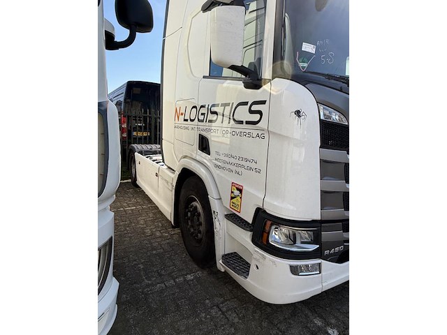 Opleggertrekker scania n323 r450 met kenteken 29-bkf-6 - afbeelding 12 van  17