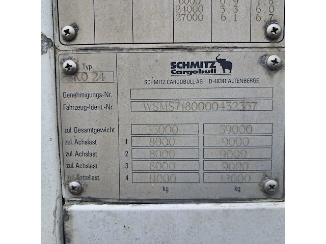 Opleggger, schmitz, sk024, 2000 - afbeelding 15 van  20