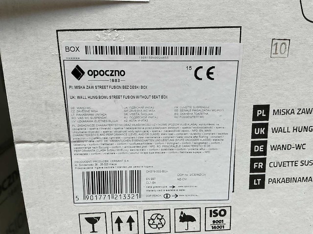 Opoczno toilet (18x) - afbeelding 2 van  3