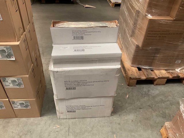 Opp diamantzakken 16 x 47 cm (3000x) - afbeelding 1 van  2