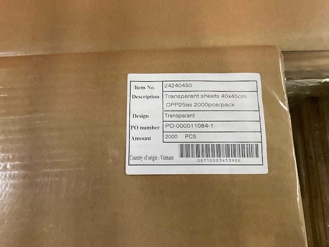 Opp25as sheets - afbeelding 4 van  6