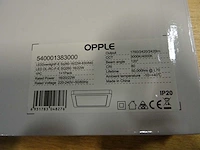 Opple - leddownlightf-e sq260-16/22w-830/840 - downlight (10x) - afbeelding 3 van  3