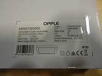 Opple - leddownlightf-e sq260-16/22w-830/840 - downlight (10x) - afbeelding 3 van  3