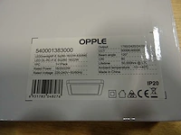 Opple - leddownlightf-e sq260-16/22w-830/840 - downlight (21x) - afbeelding 3 van  3