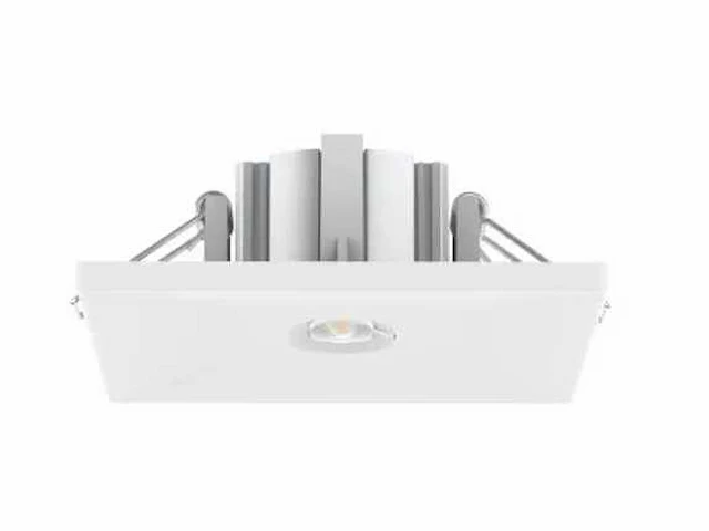 Opple - ledem-spot-e sq80-3w-dali-as/w - led spot (10x) - afbeelding 1 van  3