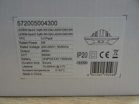Opple - ledem-spot-e sq80-3w-dali-as/w - led spot (10x) - afbeelding 3 van  3