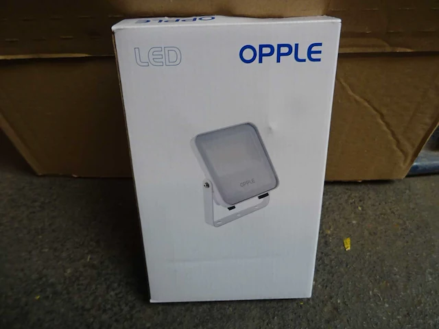 Opple - ledflood-e3 re100-10w-840-wh - schijnwerper (14x) - afbeelding 2 van  3