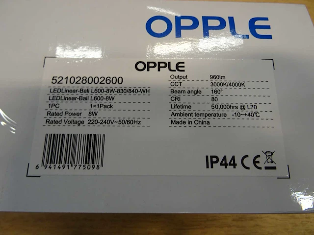 Opple - ledlineair-bali - spiegelarmatuur (19x) - afbeelding 3 van  4