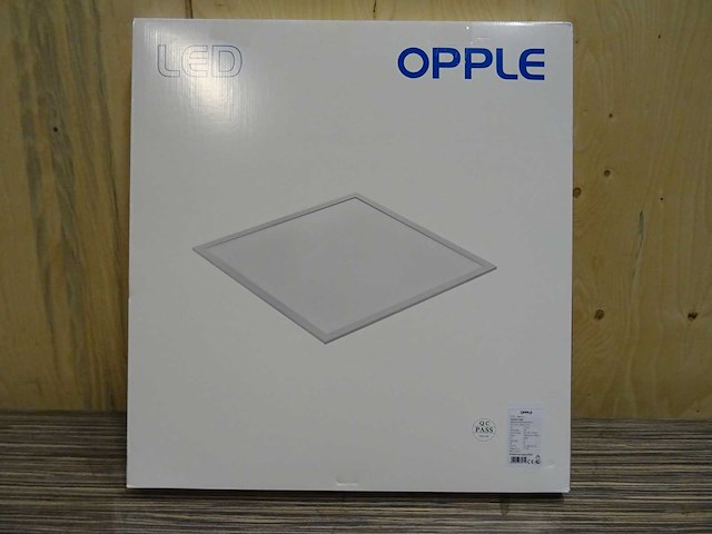 Opple - ledpanels-p6 sq595-34w-blf2-840-u19 - led paneel (8x) - afbeelding 1 van  2