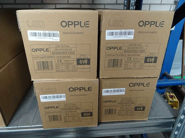 Opple - ledtubet8-emb-e l600-6w-840 - led buis (100x) - afbeelding 1 van  2