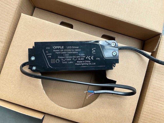 Opple 140047545 downlight 9w (24x) - afbeelding 7 van  7