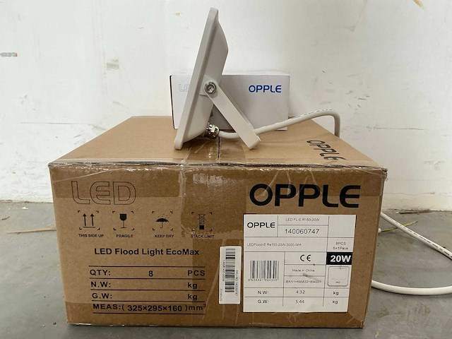 Opple 140060747 led floodlight (16x) - afbeelding 3 van  5