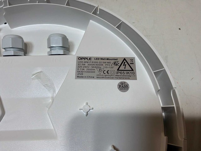 Opple led plafond/wandarmatuur met sensor | 22w (4x) - afbeelding 12 van  12