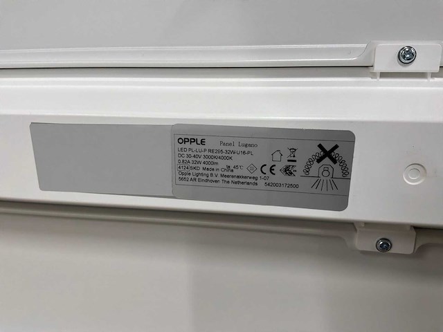 Opple lugano led paneel 32w (8x) - afbeelding 4 van  15