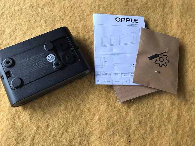 Opple wall lucia buitenverlichting 715000006100 (2x) - afbeelding 4 van  6