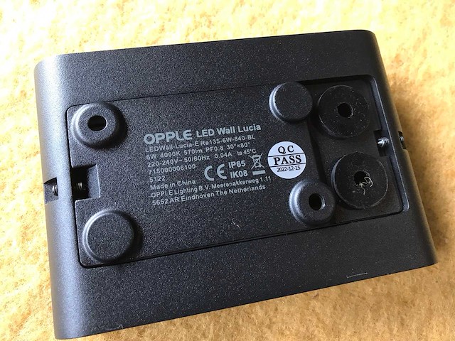 Opple wall lucia buitenverlichting 715000006100 (2x) - afbeelding 5 van  7