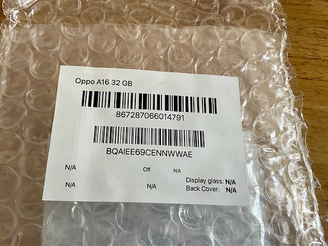 Oppo a16 / 32 gb mobiele telefoon - afbeelding 4 van  4