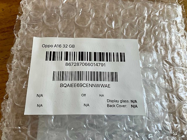 Oppo a16 / 32 gb mobiele telefoon - afbeelding 6 van  6