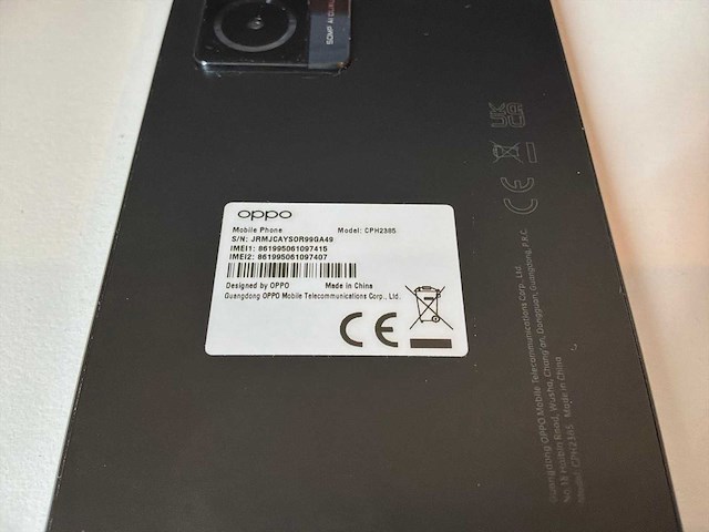 Oppo a78 smartphone - afbeelding 4 van  4