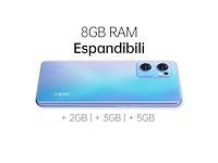 Oppo find x5 lite smartphone blauw - afbeelding 4 van  5
