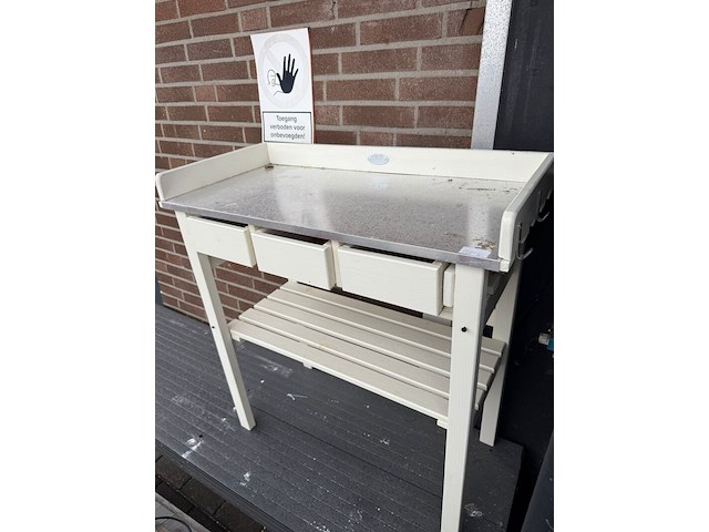 Oppottafel 78x78x82 cm - afbeelding 1 van  3