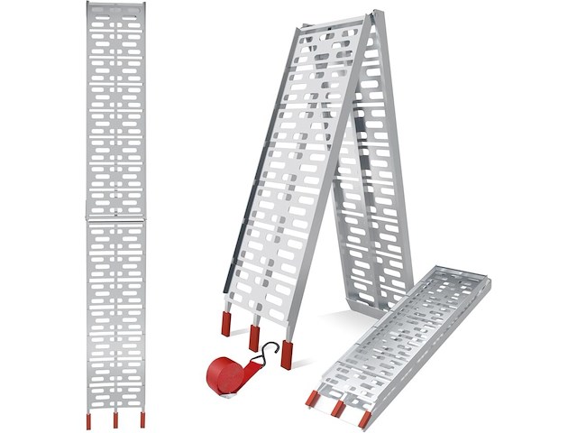 Oprijplaat 340kg, jago, rmpm01, zilver - afbeelding 1 van  4