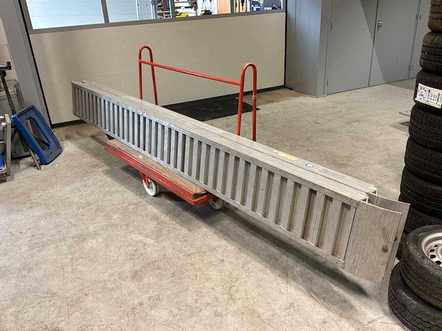 Oprijplaat set aluminium - afbeelding 1 van  1