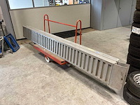 Oprijplaat set aluminium - afbeelding 1 van  1