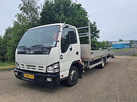 Oprijwagen met laadkraan en lier, isuzu, n-serie, 2009