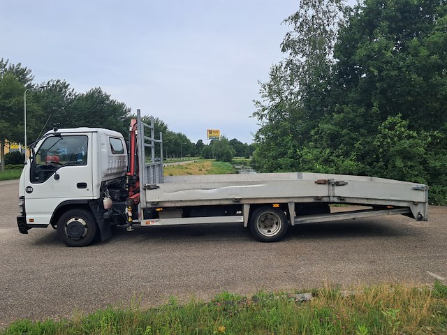 Oprijwagen met laadkraan en lier, isuzu, n-serie, 2009 - afbeelding 12 van  66