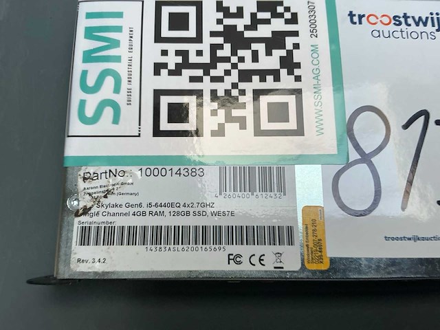 Ops skylake - gen 6 - industriële integratie pc - afbeelding 1 van  2