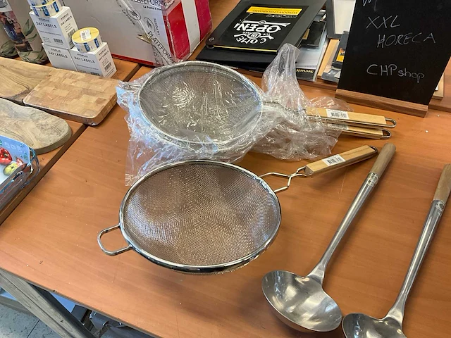 Opscheplepels en zeef (5x) - afbeelding 6 van  6