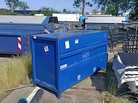 Opslagbak, blauw