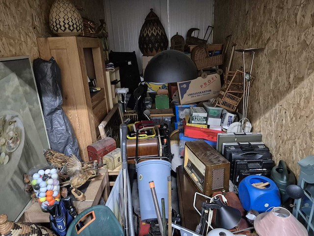 Opslagbox diverse huisraad - afbeelding 1 van  6