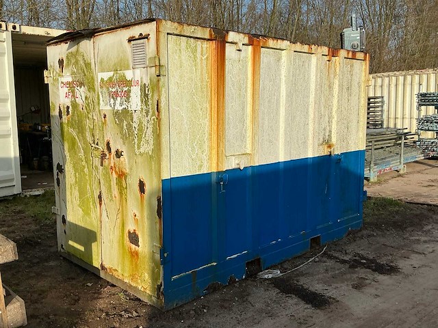 Opslagcontainer (10ft) - afbeelding 1 van  9