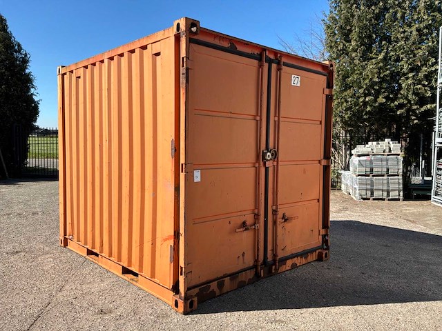 Opslagcontainer 10ft - afbeelding 1 van  10