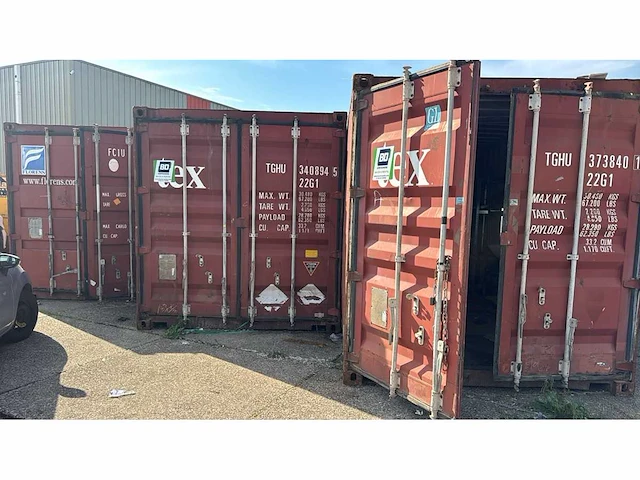 Opslagcontainer 20 ft (3x) - afbeelding 2 van  3