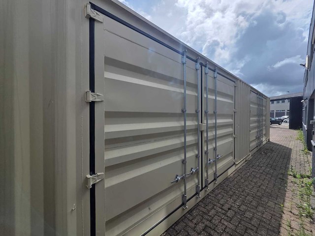Opslagcontainer 40ft - highcube - side doors - afbeelding 1 van  5