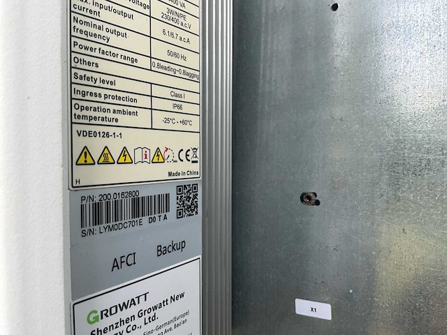 Opslagcontainer 40ft. met zonnepanelen / omvormer (3x) - afbeelding 15 van  33