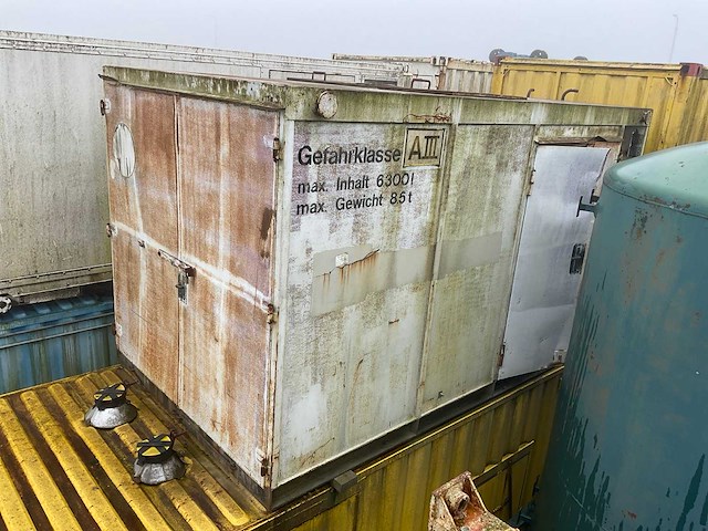 Opslagcontainer (brandstofopslag) - afbeelding 1 van  6